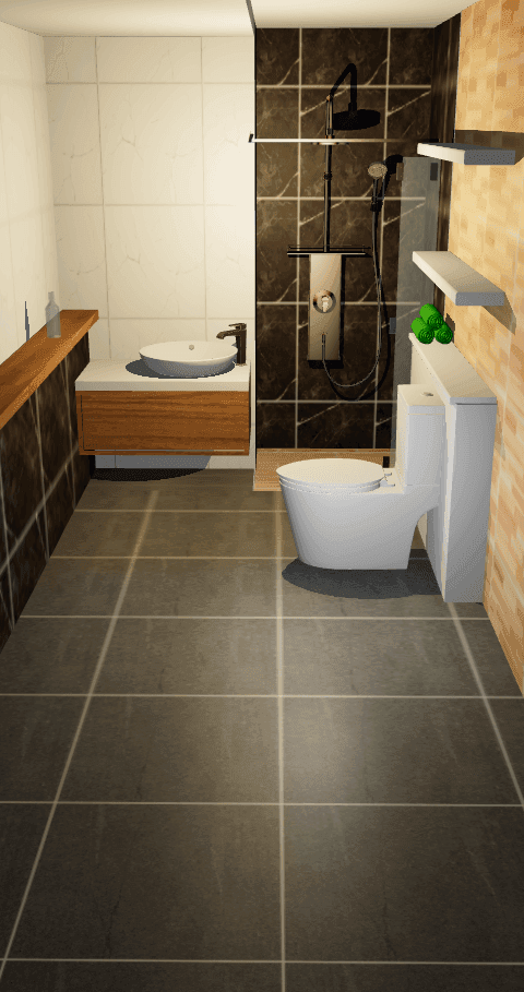 ห้องน้ำ BR-01