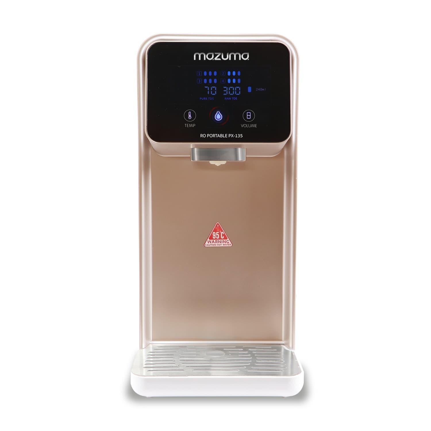 MAZUMA เครื่องกรองน้ำดื่ม 4 ขั้นตอน RO PORTABLE PX-135