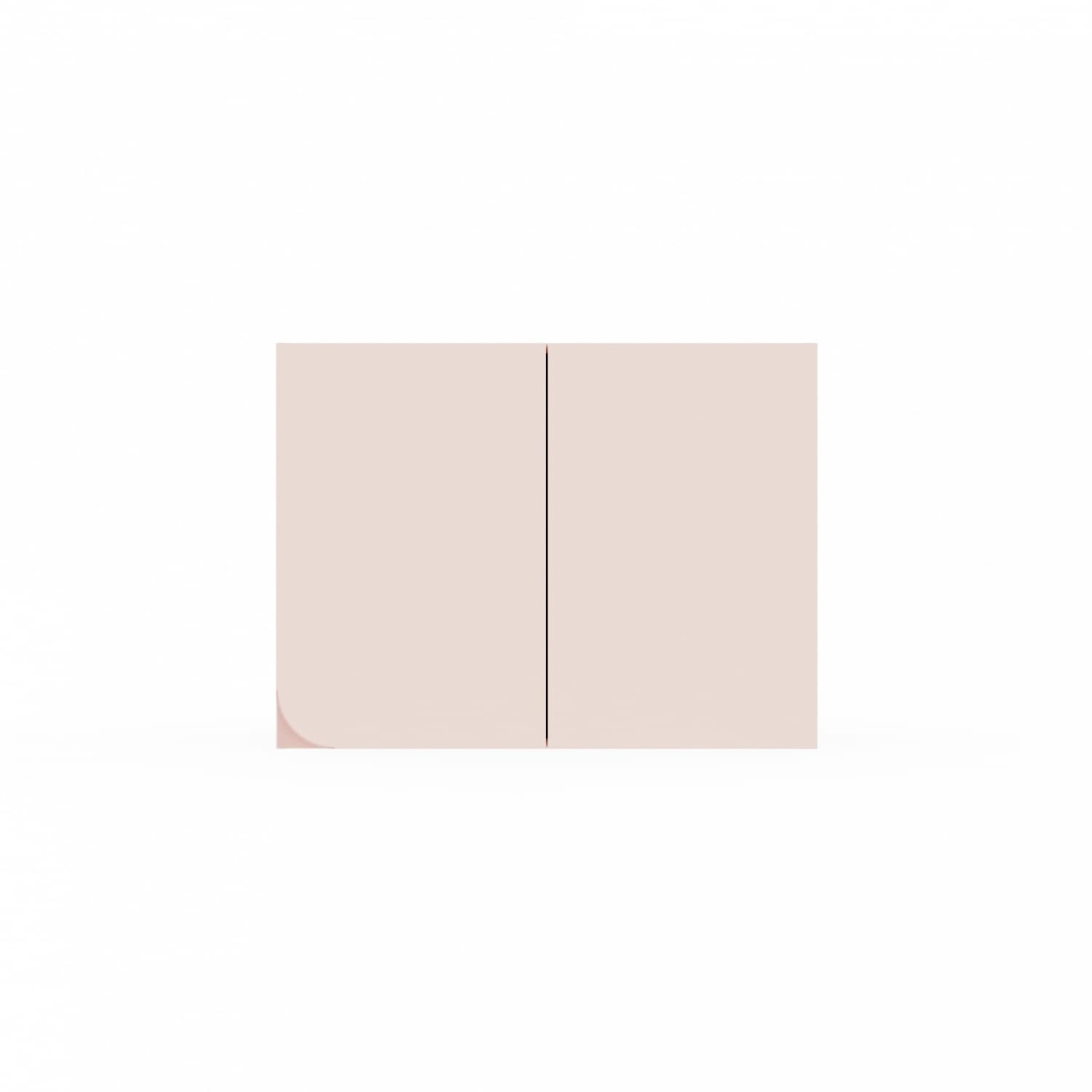 KITZCHO ตู้แขวนเข้ามุมซ้ายบานทึบตรง6080 KENCURWCF6080LBL สีบลอสซั่ม