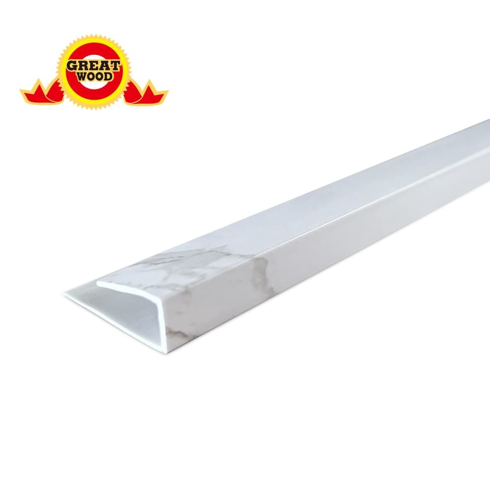 GREAT WOOD ยูคลิปPVC รุ่นGPPVC3.7-7-EB ขนาด 2.7x290x1.3 ซม. White 713105-2