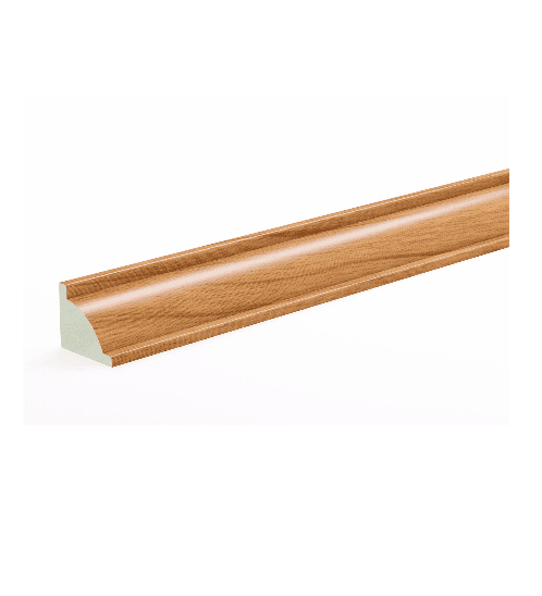 GREAT WOOD ไม้บัวเข้ามุม PVC  FCN-0183A (CH01) 18x15x2700มม. สีสัก