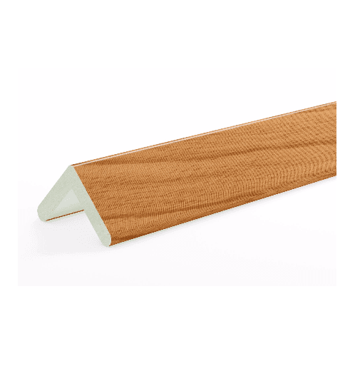 GREAT WOOD ไม้บัวครอบมุม PVC  FCN-0301B (CH01) 30x30x9x2700มม. สีสัก