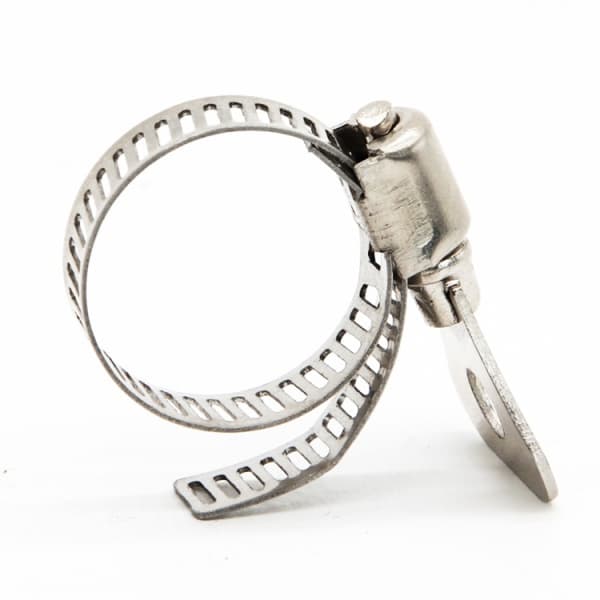 Grosna กิ๊ปรัดสายยางหางปลาสแตนเลส 15-25mm(5/8”-1”),(5หุน-8หุน)