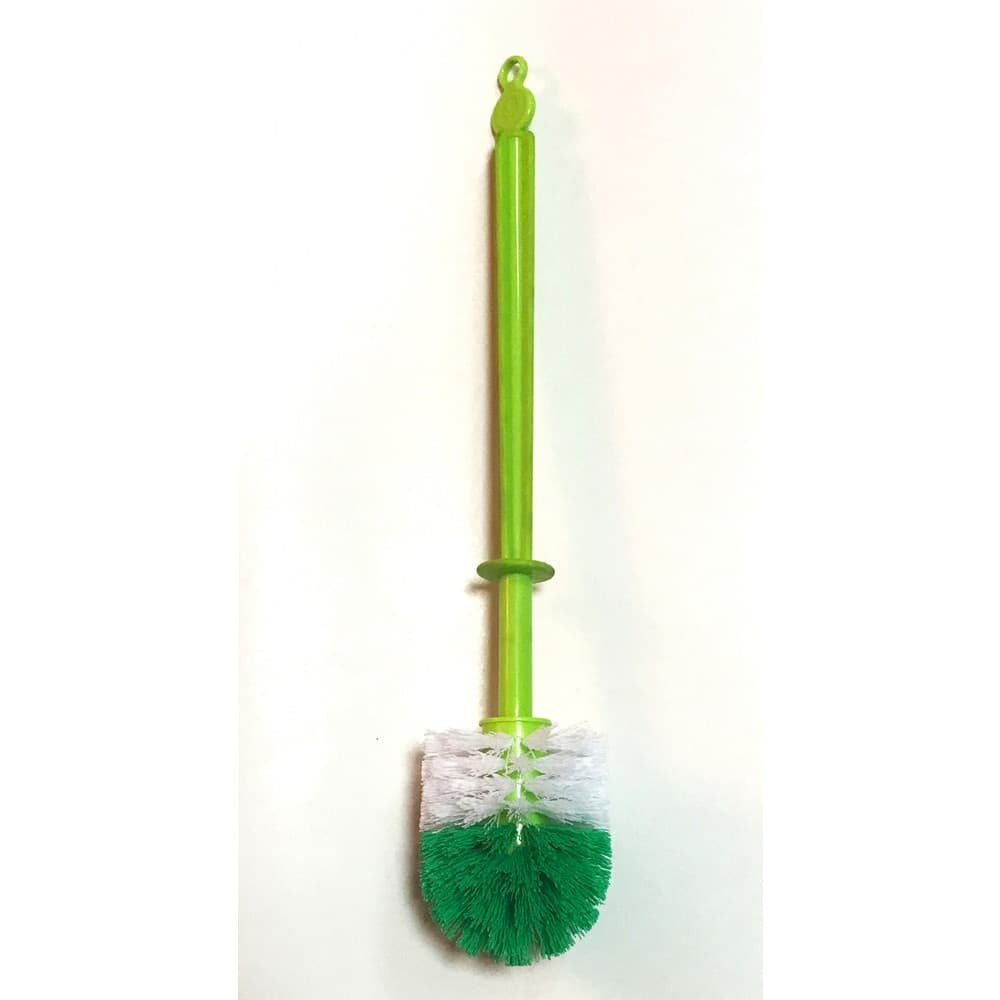 Anchor แปรงสุขภัณฑ์เดี่ยว หัวกลม ตราสมอ รุ่น WC5 สีเขียว