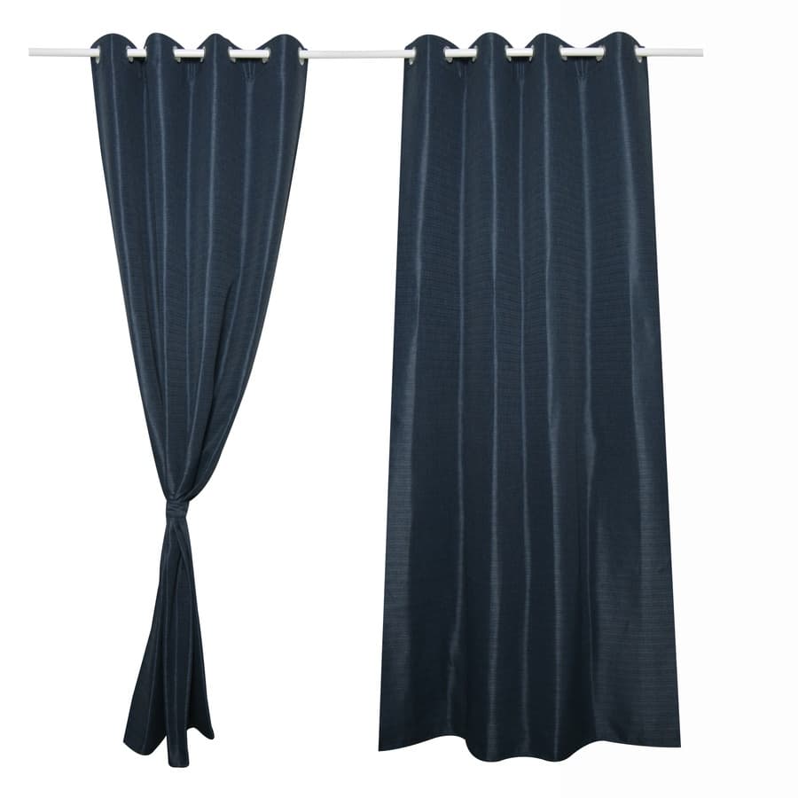 DAVINCI ผ้าม่านประตู รุ่น Mila-26 ขนาด 140x250 ซม. สีน้ำเงินเข้ม