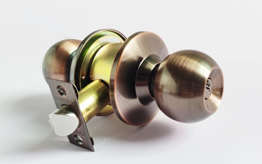 TORSTEN ลูกบิดห้องทั่วไปจานใหญ่ สเตนเลส-304 รุ่น TTJ5870-KL304-AC สีทองแดงรมดำ