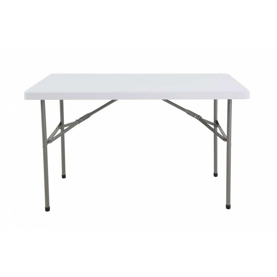 TreeO โต๊ะอเนกประสงค์ รุ่น SN-S122-WH ขนาด 60x122x74ซม. (4ฟุต) สีขาว