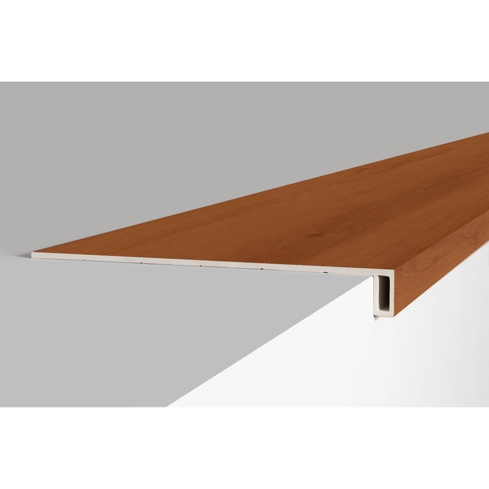 Tapio แผ่นพื้นบันไดSPC 30x120x5 ซม. รุ่น1210 สีไม้โรสวู๊ด