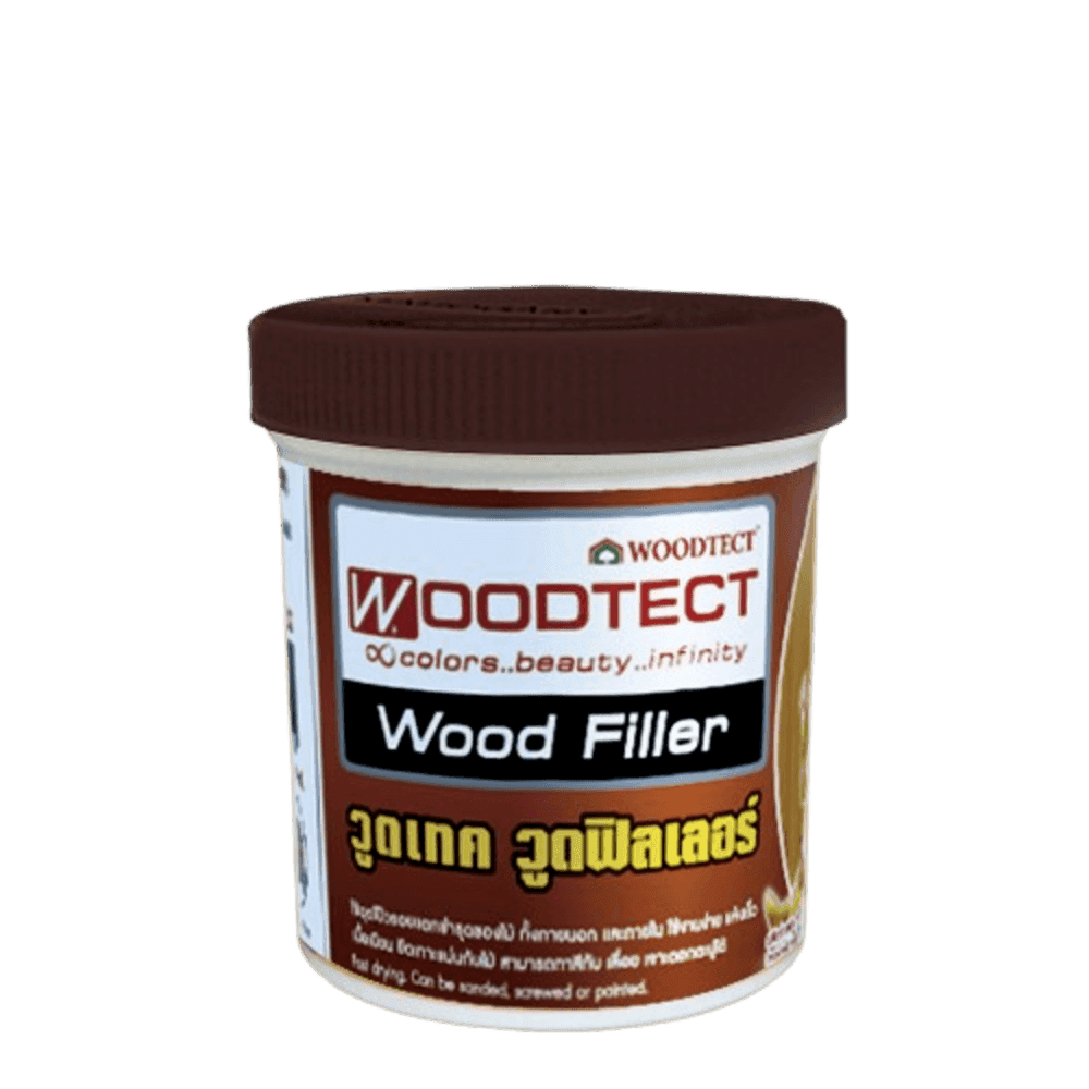 Woodtect วูดเทค วูดฟิลเลอร์ WF-002 250มล. สีไม้สัก