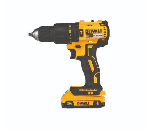 DEWALT สว่านกระแทกไร้สาย ไร้แปรงถ่าน 13มม. 20V รุ่น DCD7781D2A-B1 พร้อมแบตเตอรี่ 2.0Ah 2 ก้อนและชุดดอกสว่าน 109 ชิ้น