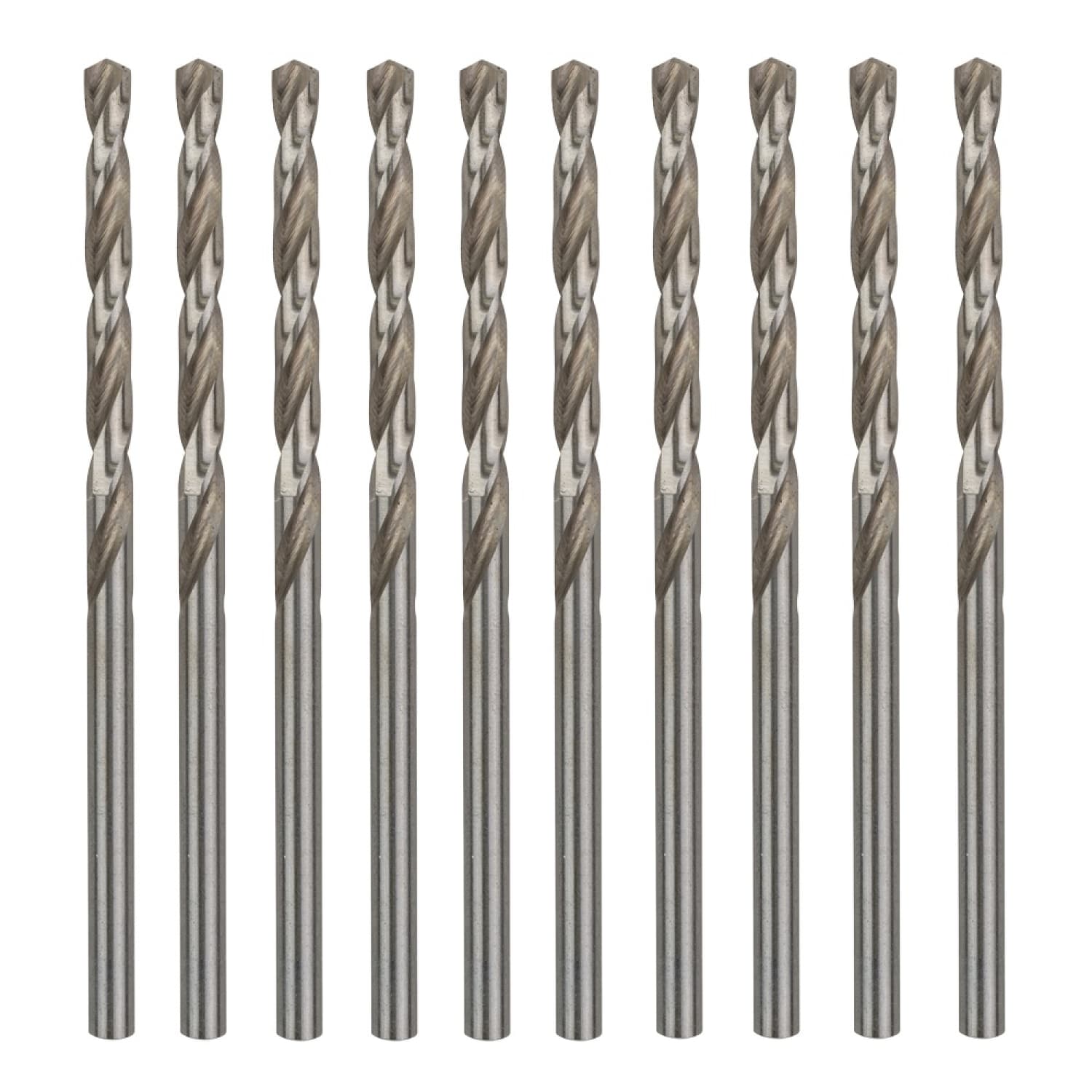 BOSCH ดอกสว่านเจาะเหล็ก 5/32นิ้ว(4mm)  รุ่น PRO HSS-G 2X แพ็ค 10Pcs