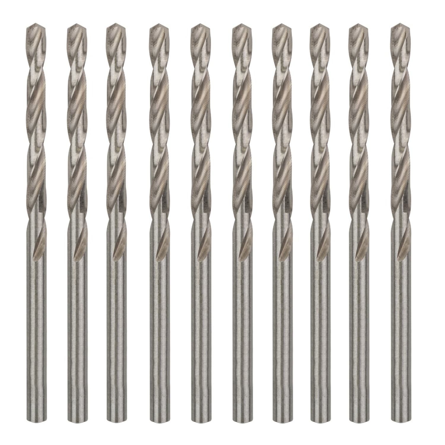 BOSCH ดอกสว่านเจาะเหล็ก 3/16นิ้ว(4.8mm) รุ่น PRO HSS-G 2x แพ็ค 10Pcs