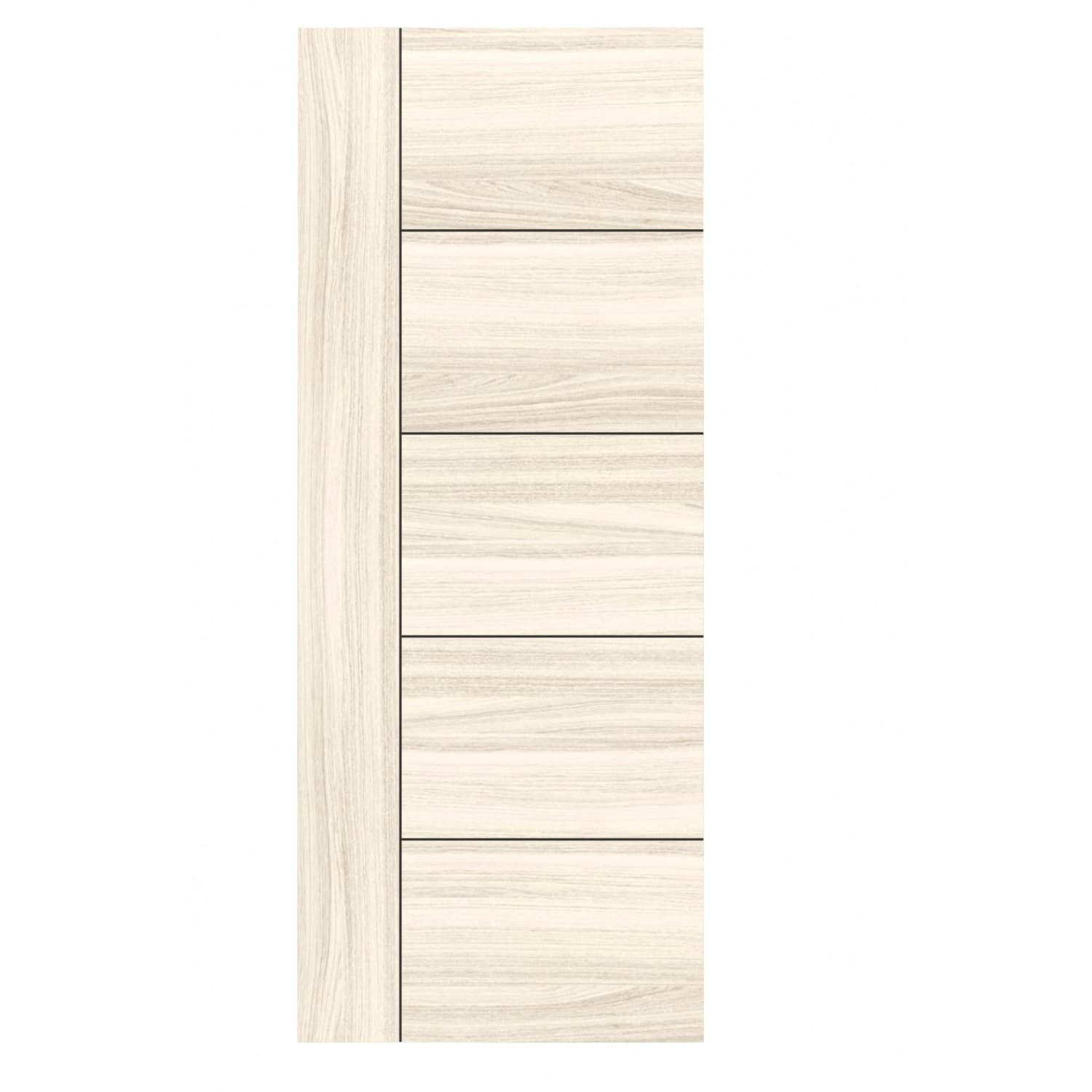HOLZTUR ประตูปิดผิวเมลามีน HT1 100x200 ซม. X-WO สีไวท์โอ็ค