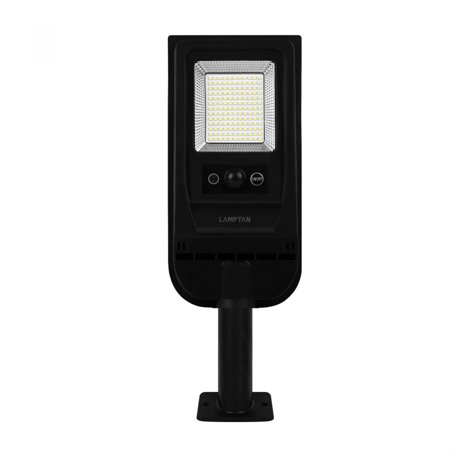 LAMPTAN โคมไฟถนนโซลาร์ LED 50W รุ่นนิวไมโคร แสงเดย์ไลท์