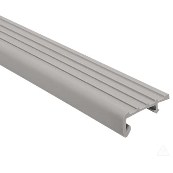 SUCCESS จมูกบันได PVC หน้ากว้าง 38 มม. ยาว 2 เมตร รุ่น L38SS สีเทา