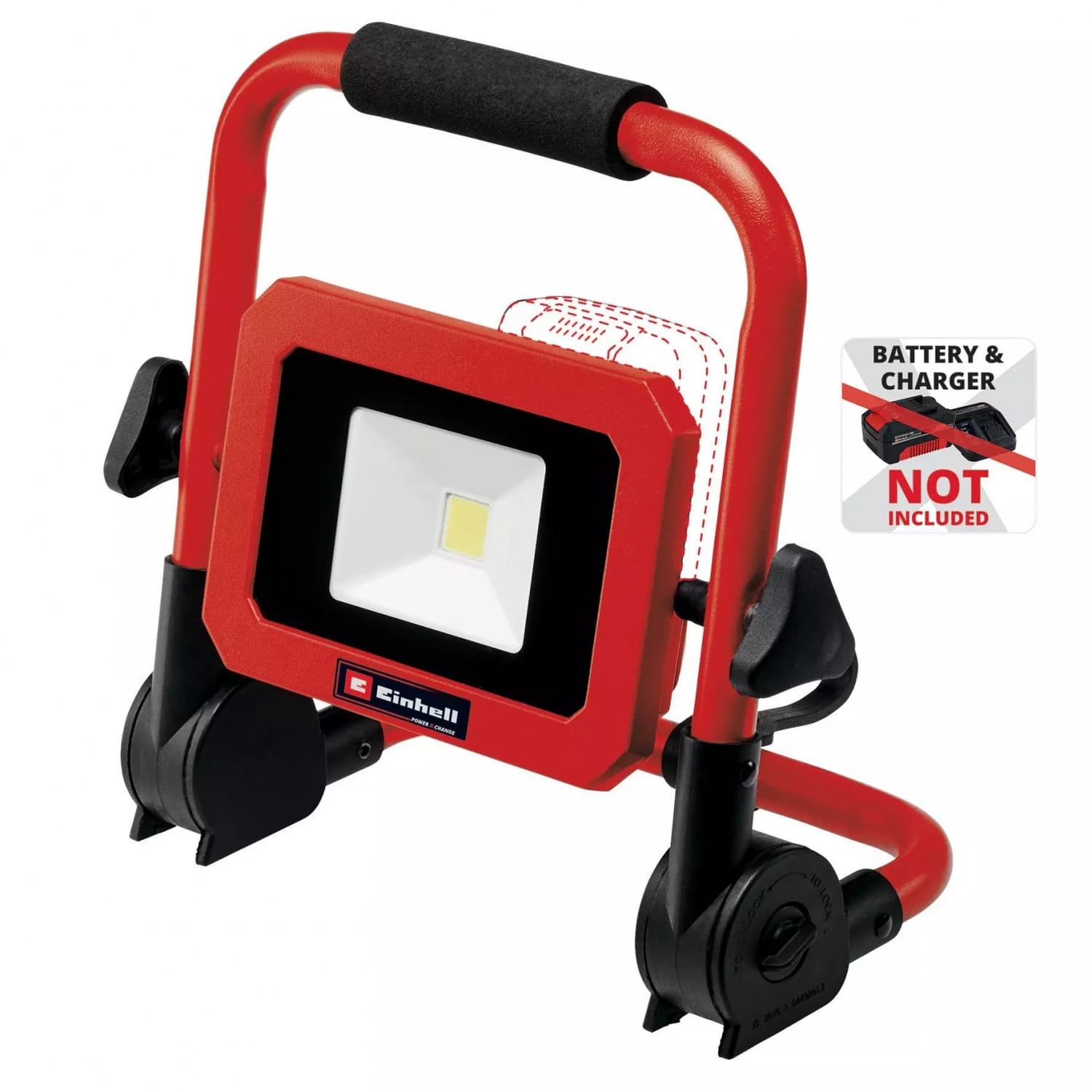 Einhell ไฟฉายไร้สาย ขนาด 18V ความสว่าง 1800ลูเมน รุ่น TC-CL 18/1800 Li Solo