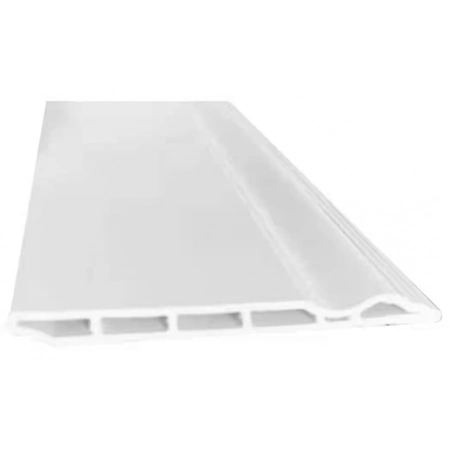 GREAT WOOD ไม้บัวล่าง PVC รุ่น SKG013 90x10×3000มม. สีขาว