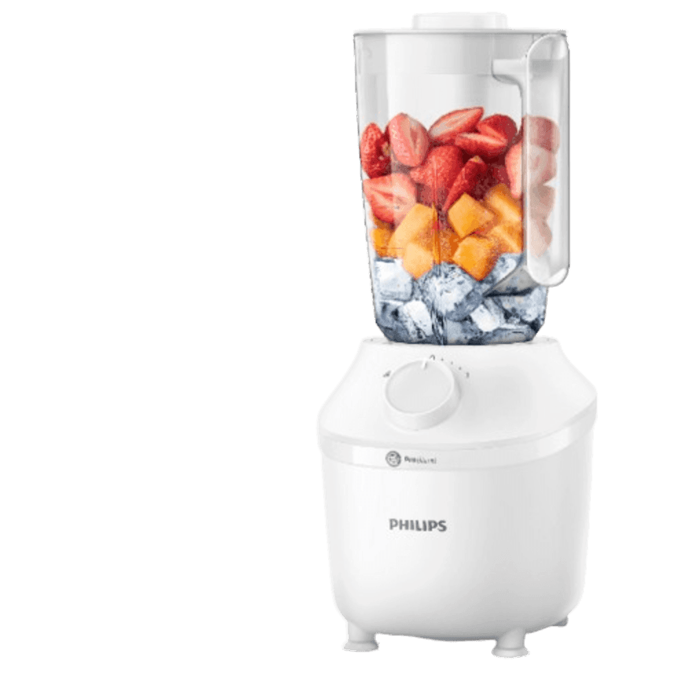 PHILIPS เครื่องปั่นน้ำผลไม้ 450 วัตต์ ขนาด 1.9 ลิตร รุ่น HR2041/10 สีขาว