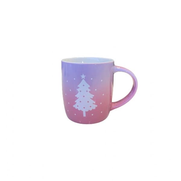 AILO แก้วเซรามิค 8.5 ซม. 350 มล. SNOW-04 สีขาว