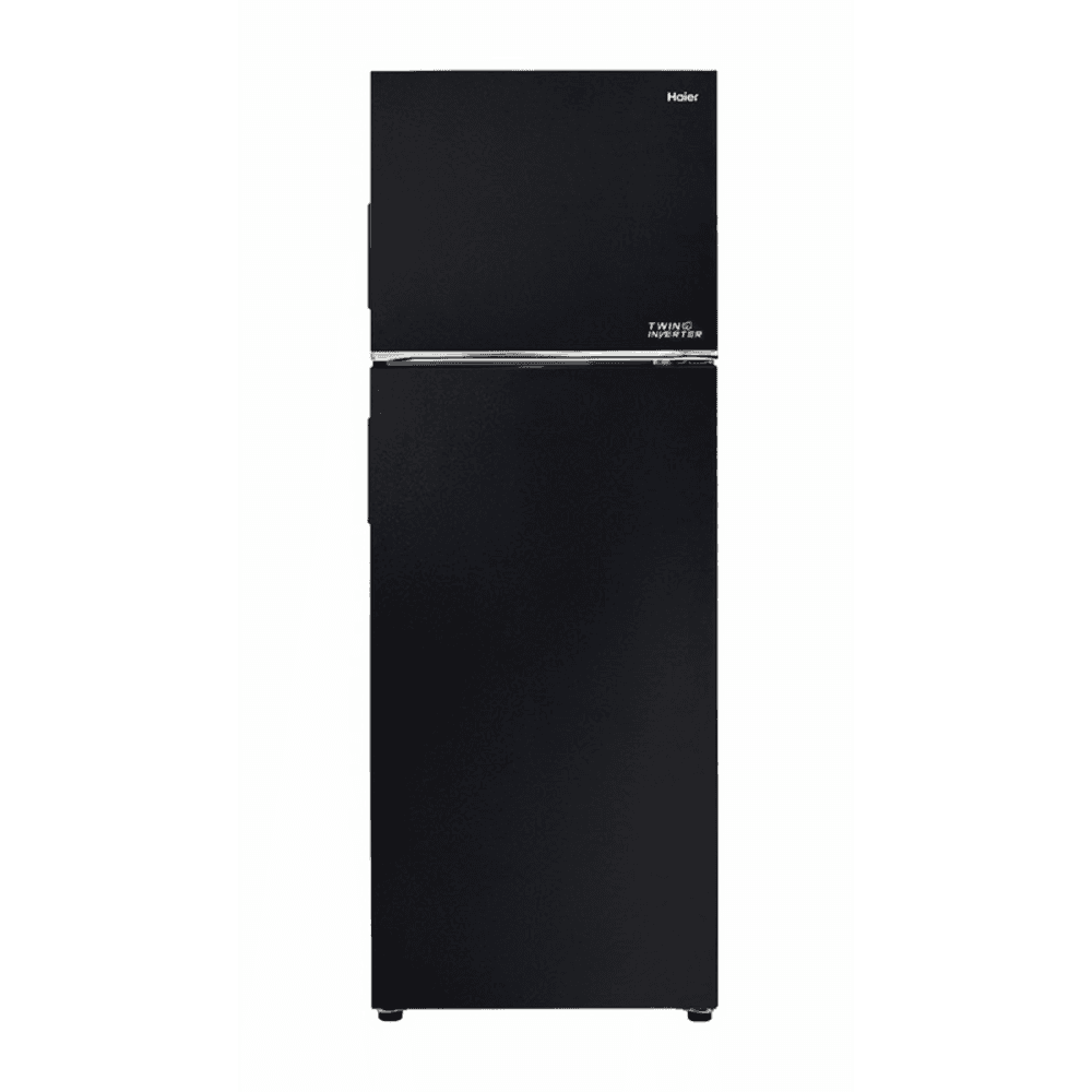 HAIER ตู้เย็น 2 ประตู 12.6 คิว  HRF-350MNI สีดำ