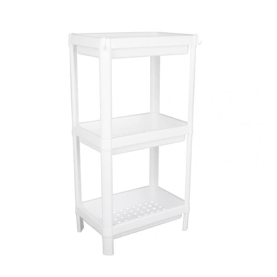 GOME ชั้นวางอเนกประสงค์ทรงแคบ 3 ชั้น รุ่น TG59555 ขนาด 36x23x70 cm. สีขาว