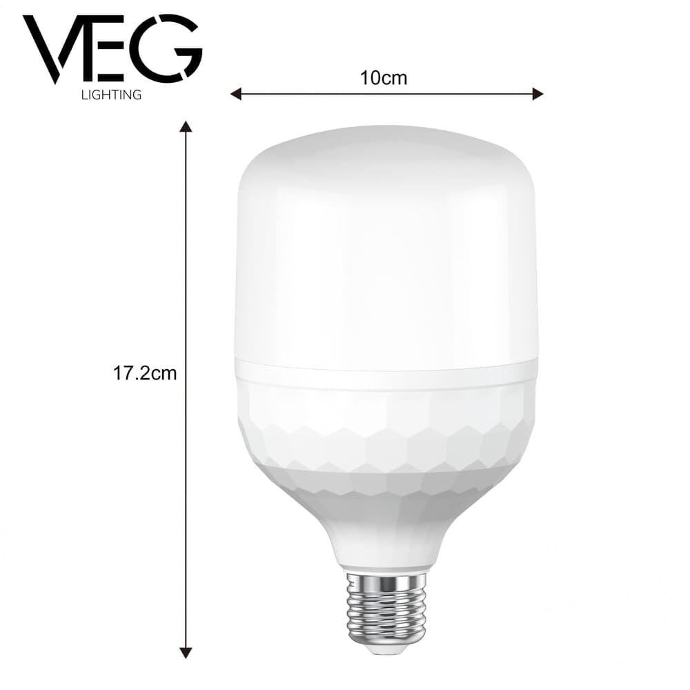 V.E.G หลอด LED Bulb 35W ขั้ว E27 รุ่น VLQP-T100-35W-6500K แสงเดย์ไลท์