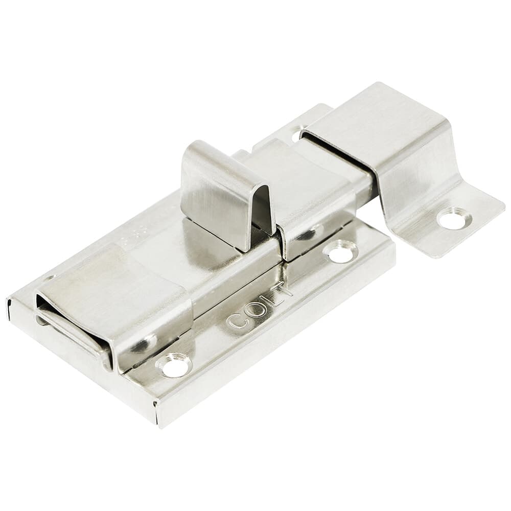 COLT LITE กลอนห้องน้ำ รุ่น 008 ขนาด 4 นิ้ว สีสแตนเลส (แพ็ค 1)