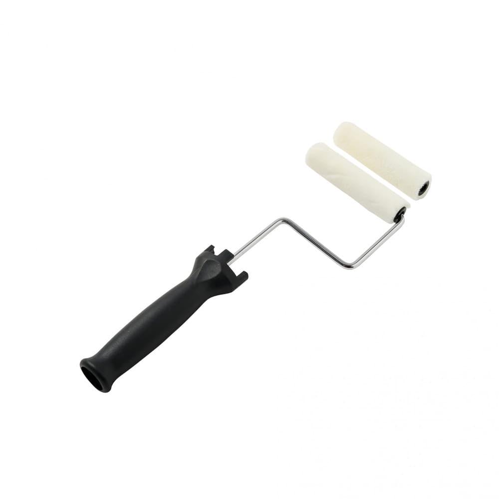 PRO Renovator ชุดลูกกลิ้งพร้อมอะไหล่ 4นิ้ว Mini (ขนยาว12มม.) รุ่น GBH-MSPR-3 สีขาว 2ชิ้น/แพ็ค (Woolen)
