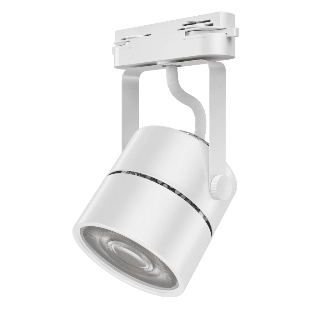 EILON แทร็กไลท์ LED หน้ากลม  6W รุ่นTP-RTL-W6WWแสงวอร์มไวท์ สีขาว