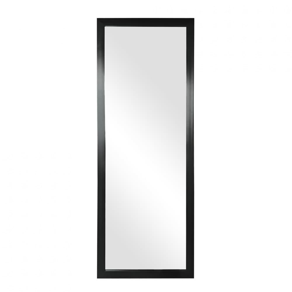Nice กระจกมีกรอบ (PS)  รุ่น สลิม-แบล็ค ขนาด 30x90 ซม. สีดำ