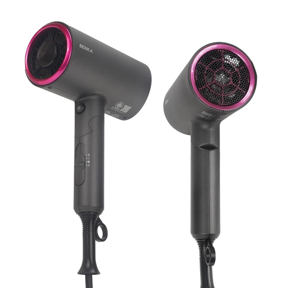 BENKA ไดร์เป่าผมพับได้ 1700 วัตต์ รุ่น BA05 สีดำ