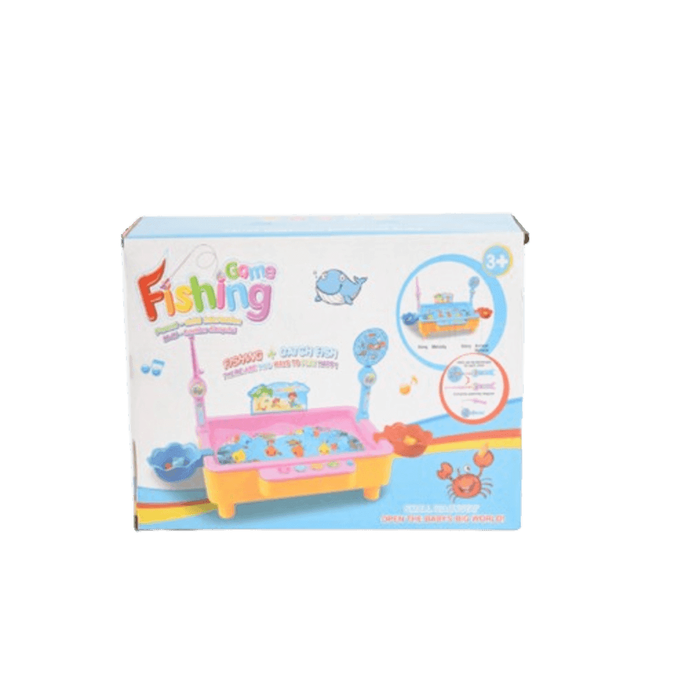 TOYS ของเล่นชุดบ่อแข่งตกปลาพร้อมทรงเหลี่ยม รุ่น#1567C ขนาด31x9x22 ซม.