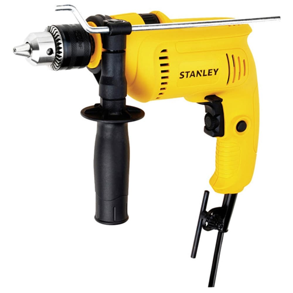 STANLEY ชุดสว่านกระแทก 13 มม. 600W SDH600KV-B1พร้อมเครื่องมือช่างและอุปกรณ์เสริม 13 ชิ้น