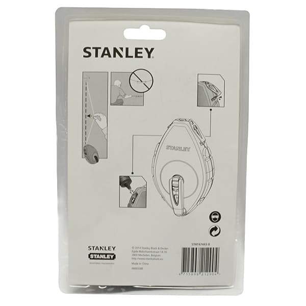STANLEY บักเต้าตีเส้น พร้อมผงชอล์กสีน้ำเงิน #STHT47443-8 3