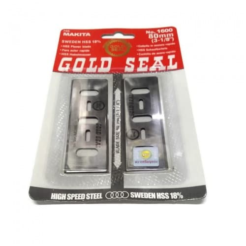 MAKITA ใบกบไสไม้ 80mm.#1600 Goldseal 4