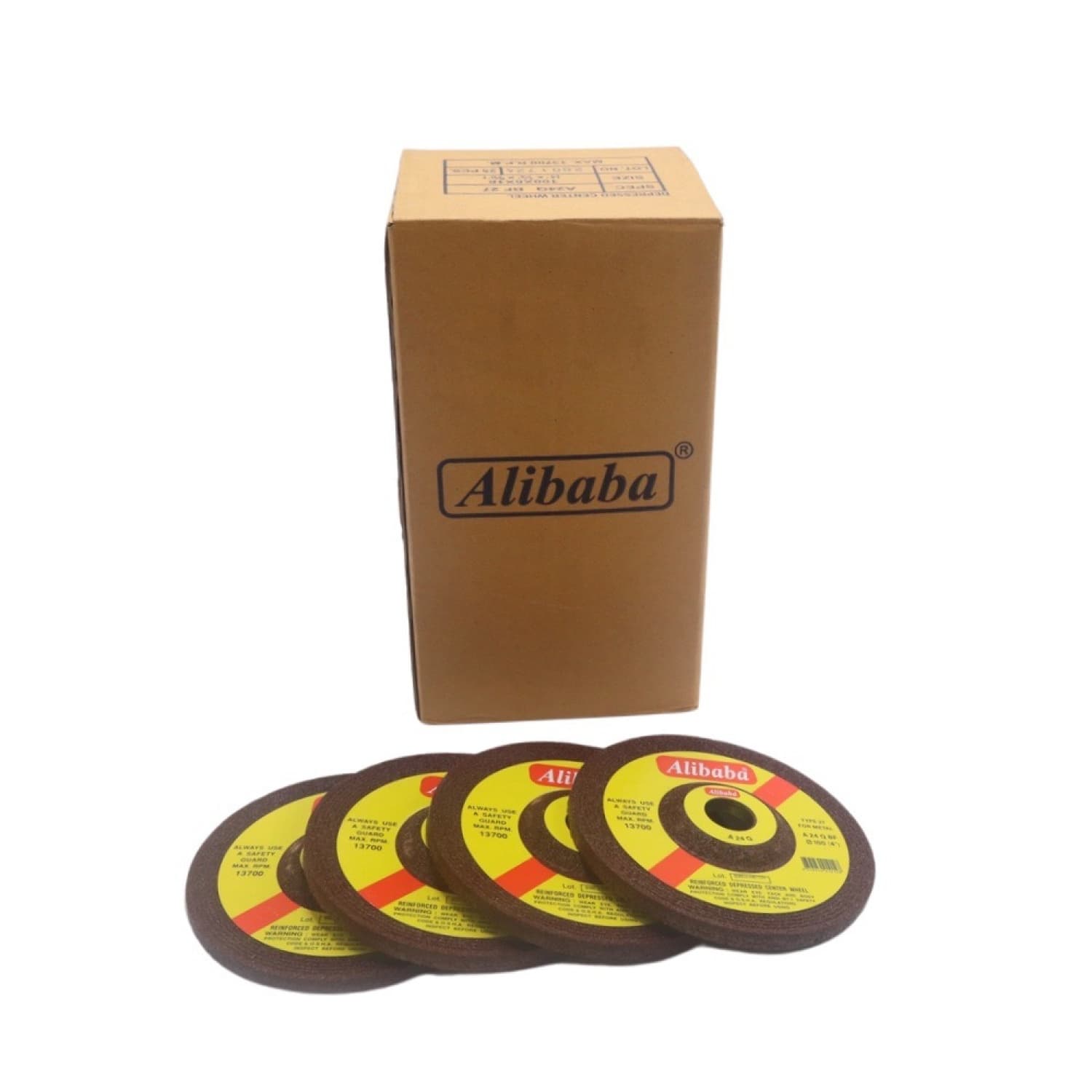 ALIBABA แผ่นเจียร์ (คีนิค) ขนาด 4 นิ้วx6มม. 3