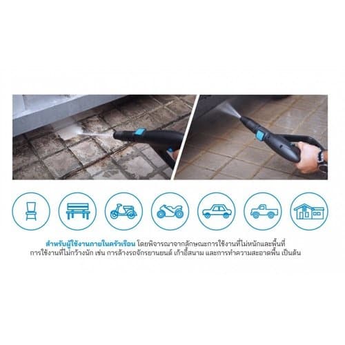 ZINSANO เครื่องฉีดน้ำแรงดันสูง 120 บาร์  รุ่น FA1203 8