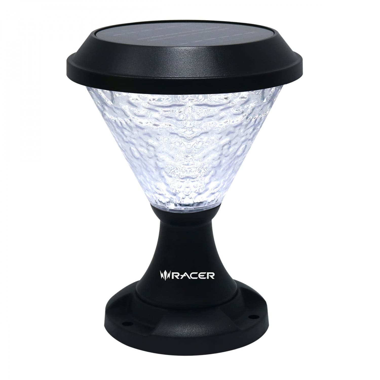 RACER โคมไฟหัวเสาโซล่าเซลล์ แอลอีดี  30 วัตต์ รุ่น PALACE 1 IP65 4