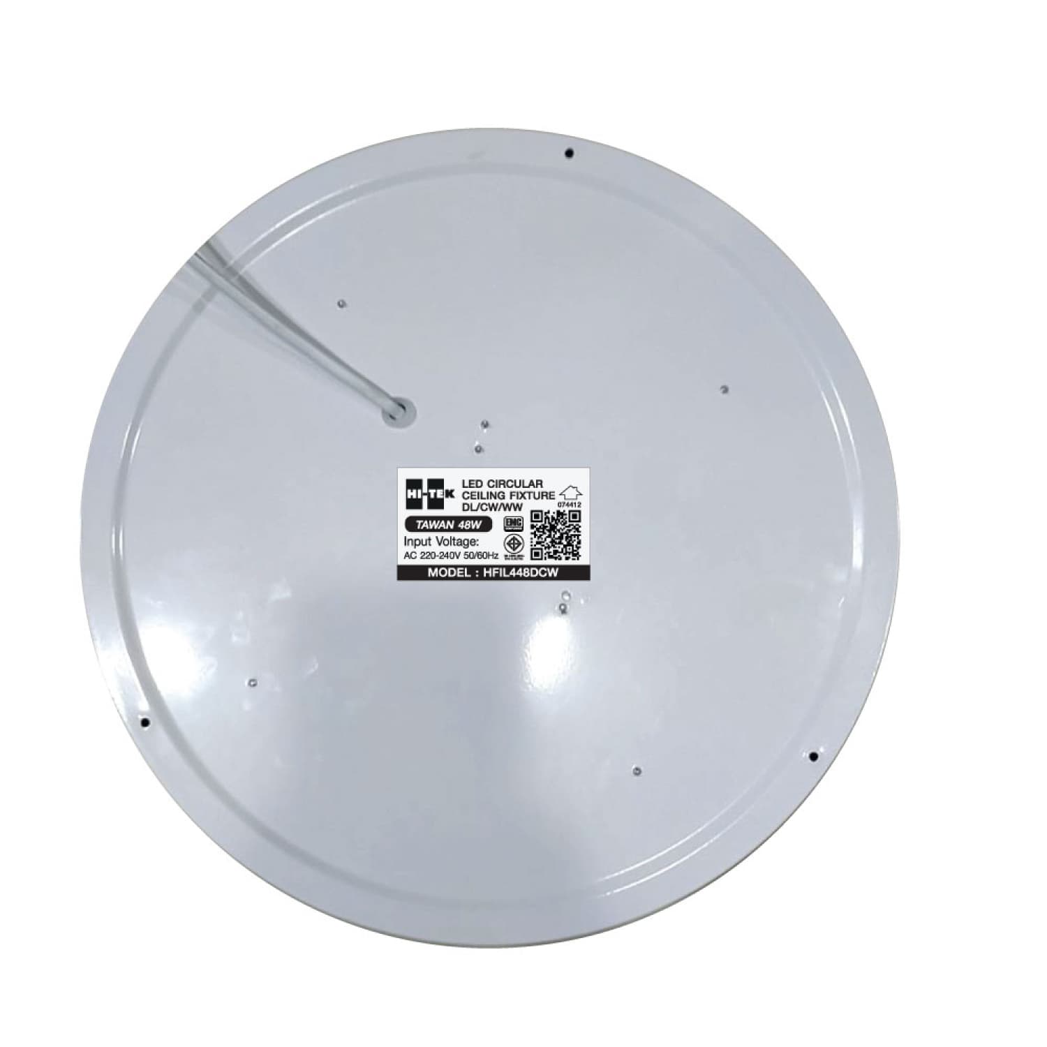 HI-TEK ชุดโคม LED เพดานกลม 48W รุ่น ตะวัน เปลี่ยน 3 แสง 5