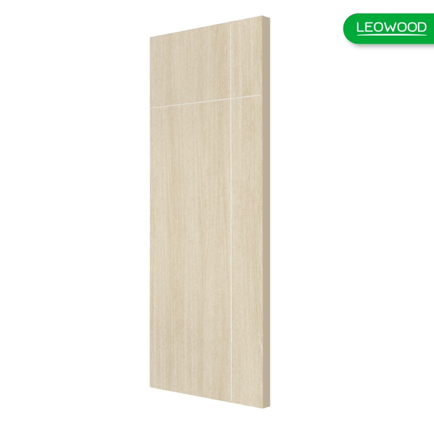 LEO WOOD ประตู UDoor UPVC  ลาย 63 ขนาด 90x200 ซ.ม. สี Tango 3