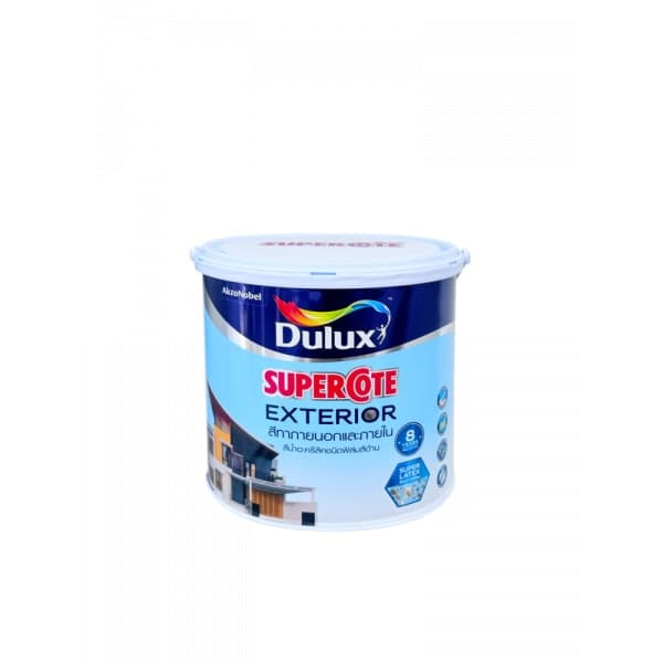 Dulux ซูเปอร์โคท ภายนอก ด้าน 3L #511 สีขาวพิเศษ New 1