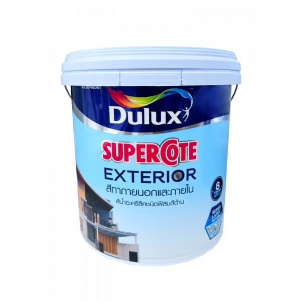 Dulux ซูเปอร์โคท ภายนอก ด้าน 15L #511 สีขาวพิเศษ New 1