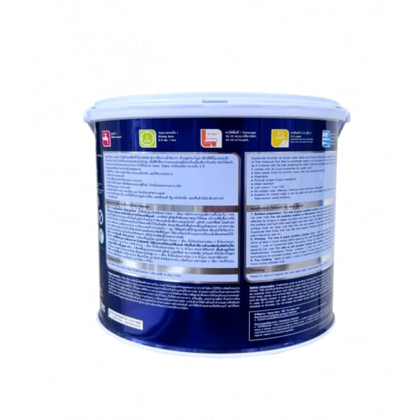 Dulux ซูเปอร์โคท สีทาฝ้า 3L #110 สีขาว New 4