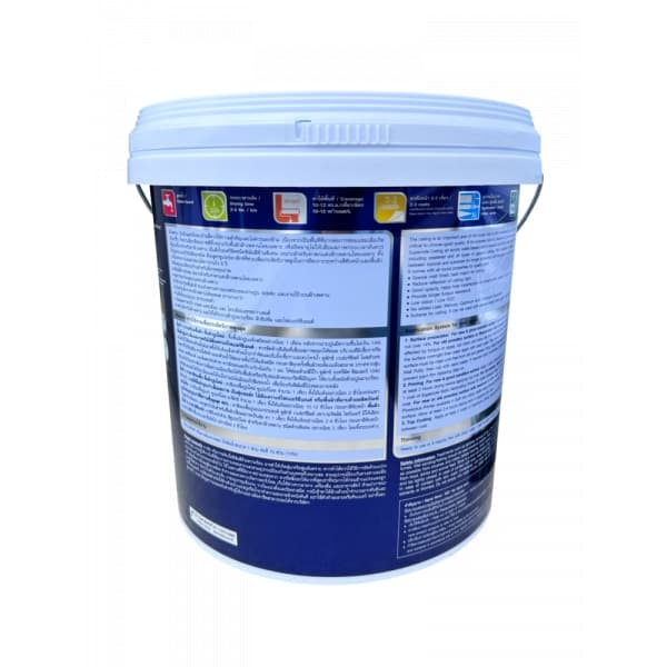 Dulux ซูเปอร์โคท สีทาฝ้า 15L #110 สีขาว New 4