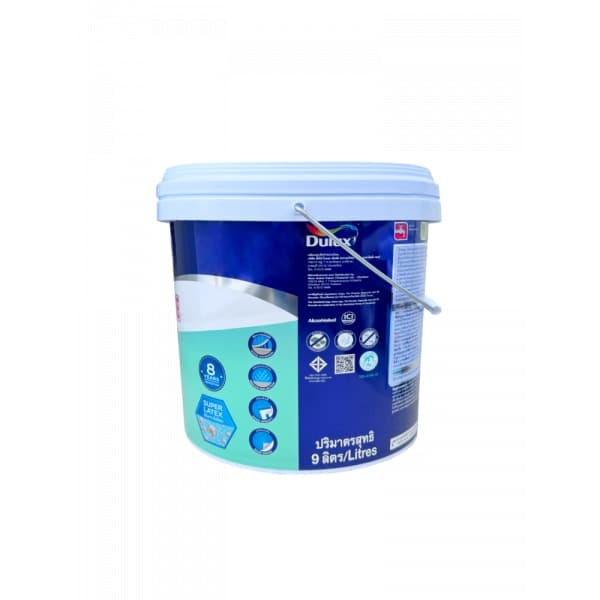 Dulux ซูเปอร์โคท สีทาฝ้า 9L #120 สีควันบุหรี่ New 2