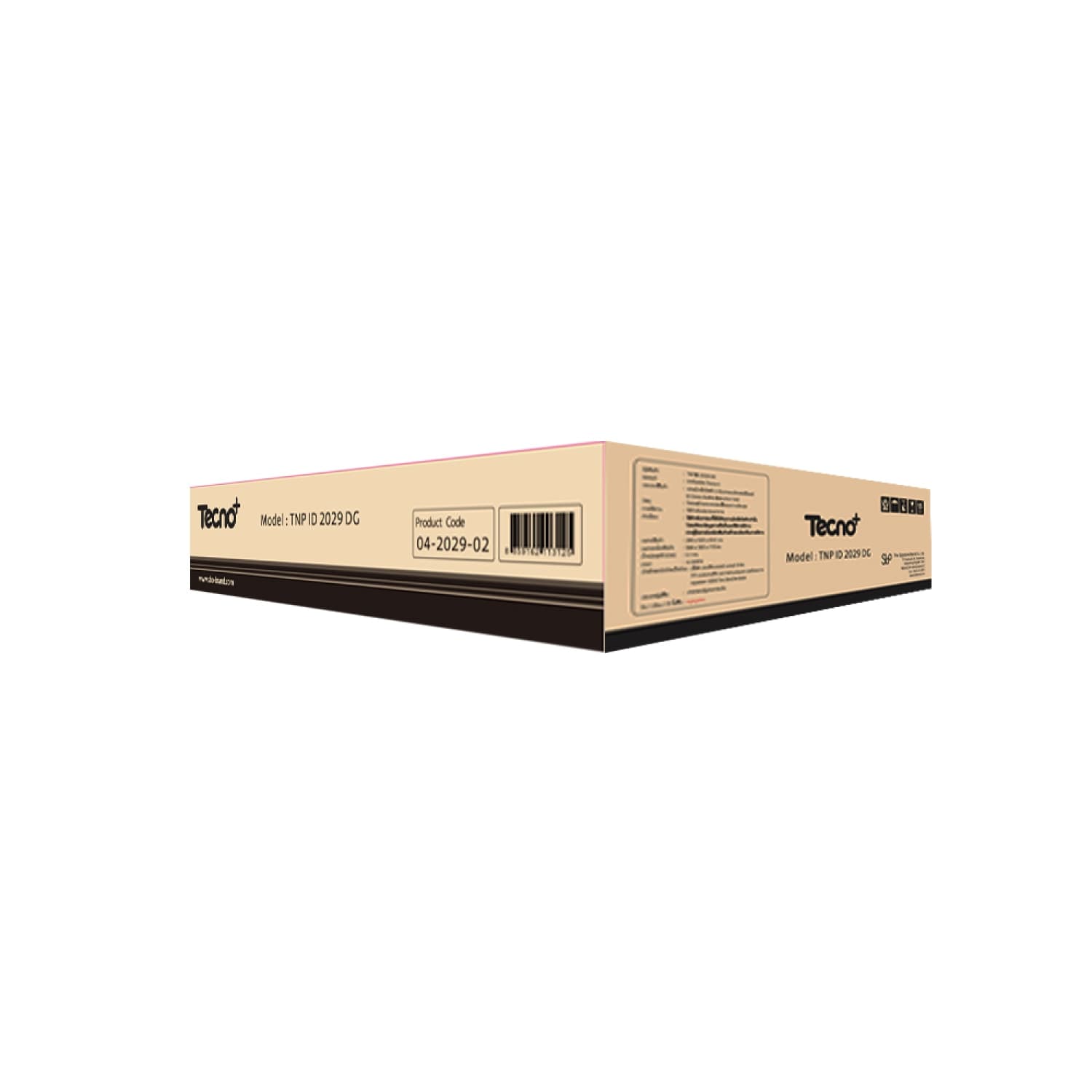 TECNOPLUSเตาแม่เหล็กไฟฟ้า 2 หัวเตา รุ่น TNP ID 2029 DG 6
