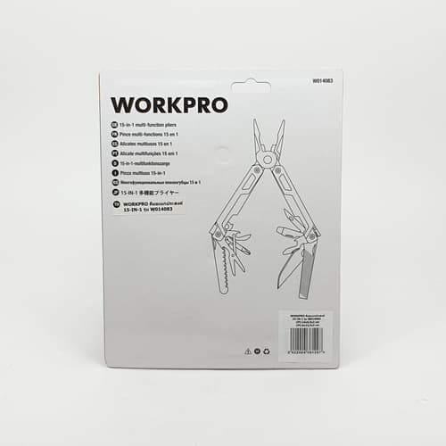 WORKPRO คีมอเนกประสงค์ 15-IN-1 รุ่น W014083 5