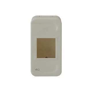 V.E.G. กล่องเบรกเกอร์ แบบวางลอย 2x4" รุ่น GPSU02 สีขาว 2