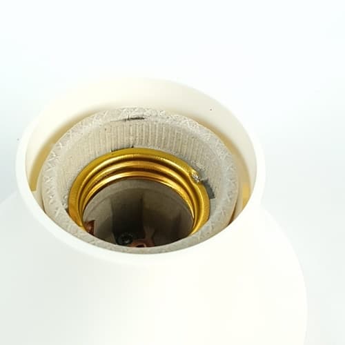 SENTOSHI ขั้วแป้น E-27 รุ่น SL-561 สีขาว 7