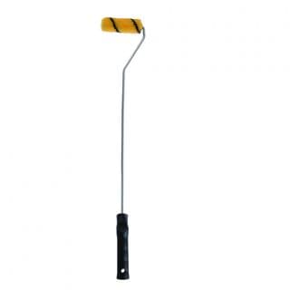 HUMMER ลูกกลิ้งทาสี 4นิ้ว Mini รุ่น GBH-MSPL-4 ขนสีเหลือง-ดำ ด้ามยาว 26” 3